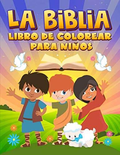 La Biblia: libro de colorear para niños
